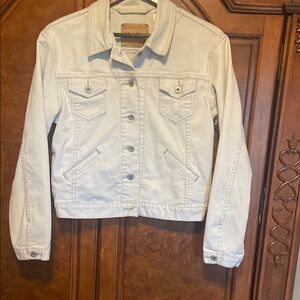 Signature by Levi Strauss Cream Jean Jacket